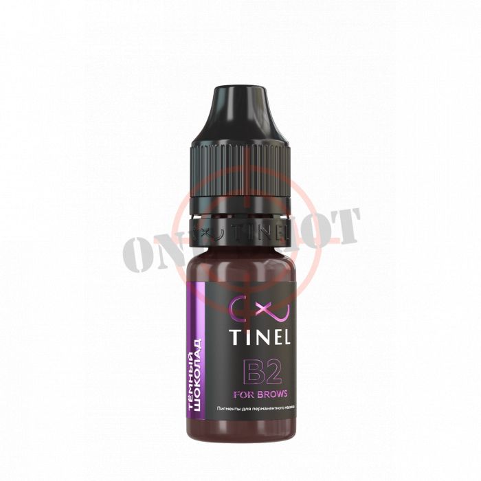 B2 Тёмный шоколад  — Tinel — Пигменты для бровей